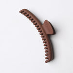 KAXI Midi Hold Everything Claw - Matte Dk Brown