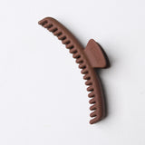 KAXI Midi Hold Everything Claw - Matte Dk Brown