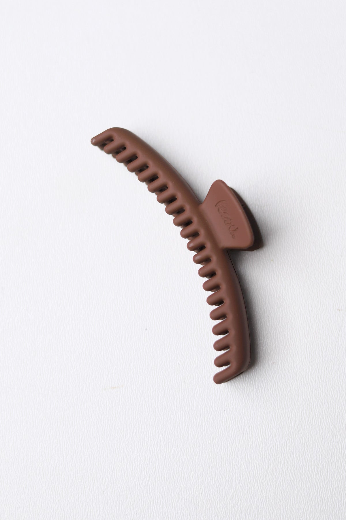 KAXI Midi Hold Everything Claw - Matte Dk Brown