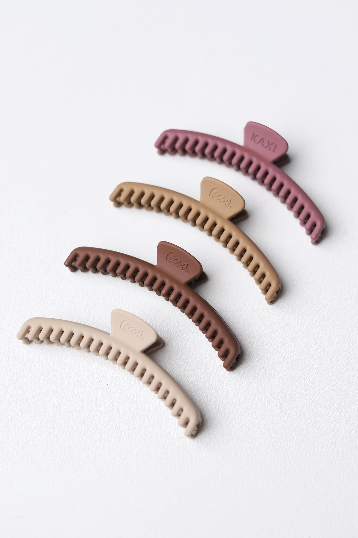 KAXI Midi Hold Everything Claw - Matte Dk Brown