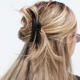 KAXI Midi Hold Everything Claw - Matte Dk Brown