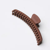KAXI Midi Hold Everything Claw - Matte Dk Brown