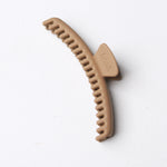 KAXI Midi Hold Everything Claw - Matte Lt Brown