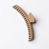 KAXI Midi Hold Everything Claw - Matte Lt Brown