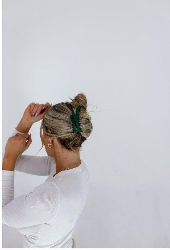 KAXI Midi Hold Everything Claw - Plum