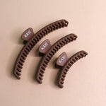 KAXI Mini Hold Everything Claw - Matte Dark Brown