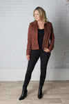 KUT Amanda Boxy Jacket - Nutmeg