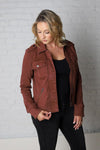 KUT Amanda Boxy Jacket - Nutmeg