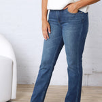 KUT Blair Straight Leg Denim - Razor Wash
