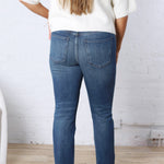 KUT Blair Straight Leg Denim - Razor Wash