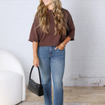 KUT Blair Straight Leg Denim - Thrive Wash