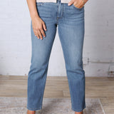 KUT Blair Straight Leg Denim - Thrive Wash