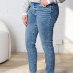 KUT Charlize Cigarette Leg Regular Hem Denim - Strong - FINAL SALE