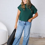 KUT Charlotte Wide Leg With Regular Hem - Incontestable