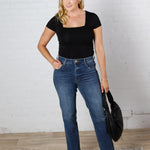 KUT Elizabeth Straight Leg Denim - Dainty - FINAL SALE