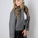 KUT - Ever Long Sleeve Jacket – Charcoal