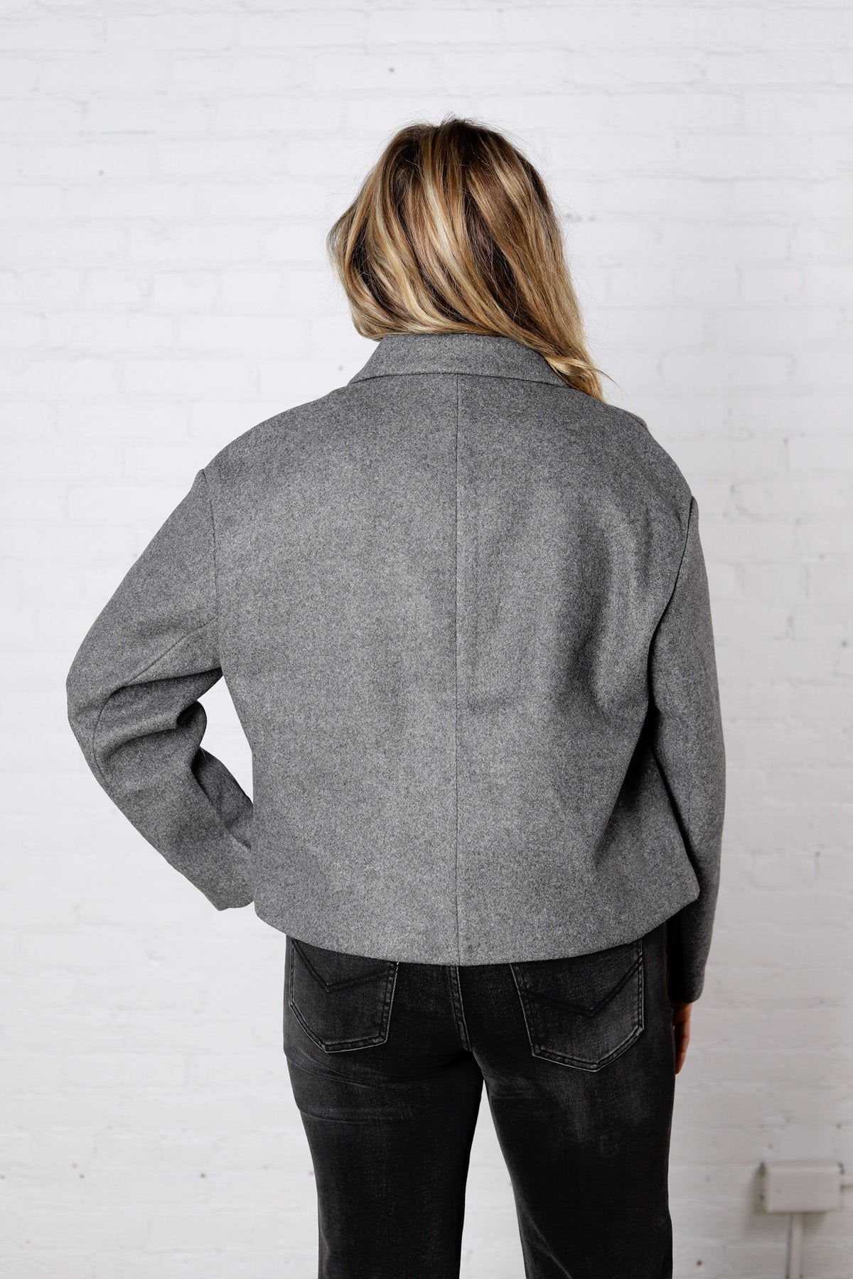 KUT - Ever Long Sleeve Jacket – Charcoal