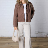 KUT - Ever Long Sleeve Jacket – Chocolate