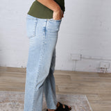 KUT Fay Ankle Straight Leg Denim - Unite Wash