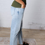 KUT Fay Ankle Straight Leg Denim - Unite Wash FINAL SALE