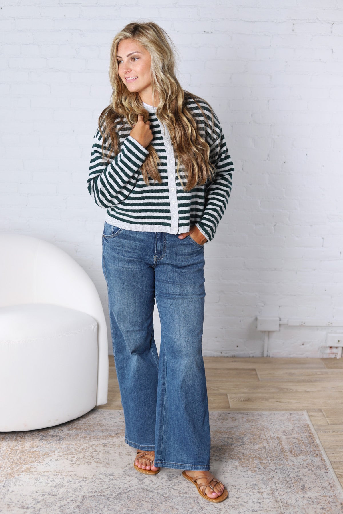 KUT Jean Wide Leg Denim - Incandescent Wash