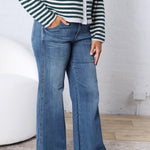 KUT Jean Wide Leg Denim - Incandescent Wash