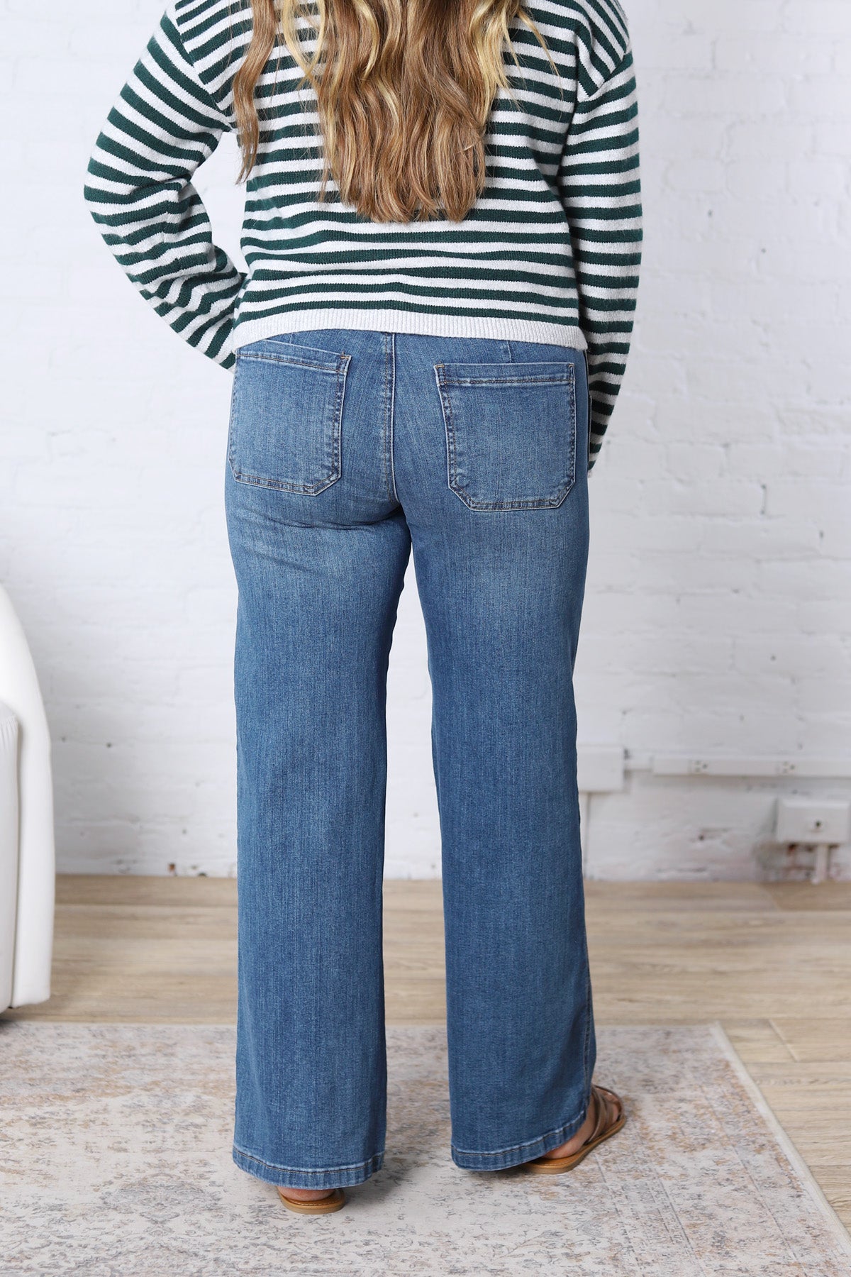 KUT Jean Wide Leg Denim - Incandescent Wash