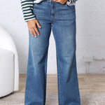 KUT Jean Wide Leg Denim - Incandescent Wash