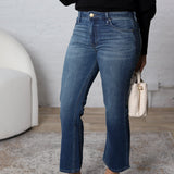 KUT Kelsey Ankle Flare Regular Hem Denim - Miracles - FINAL SALE