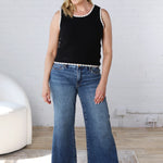 KUT Meg Wide Leg Denim - Family Wash