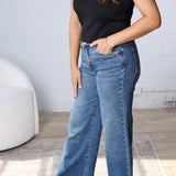 KUT Meg Wide Leg Denim - Family Wash