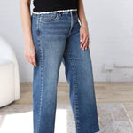 KUT Meg Wide Leg Denim - Family Wash