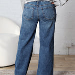 KUT Meg Wide Leg Denim Long - Family Wash