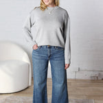 KUT Meg Wide Leg Denim Long - Family Wash