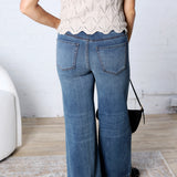 KUT Meg Wide Leg with Patch Pockets - Loyalty
