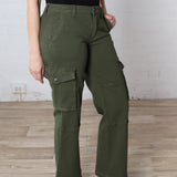 KUT Pattie Straight Leg Cargo Front Pocket Pants - FINAL SALE