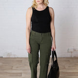 KUT Pattie Straight Leg Cargo Front Pocket Pants - FINAL SALE