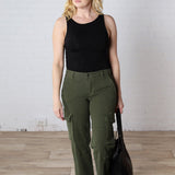 KUT Pattie Straight Leg Cargo Front Pocket Pants - FINAL SALE