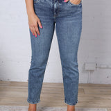 KUT Rachael High Rise Jean Regular Hem - Radiant Wash