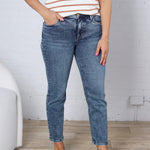 KUT Rachael High Rise Jean Regular Hem - Radiant Wash
