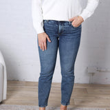 KUT Rachael High Rise Jean Regular Hem - Radiant Wash