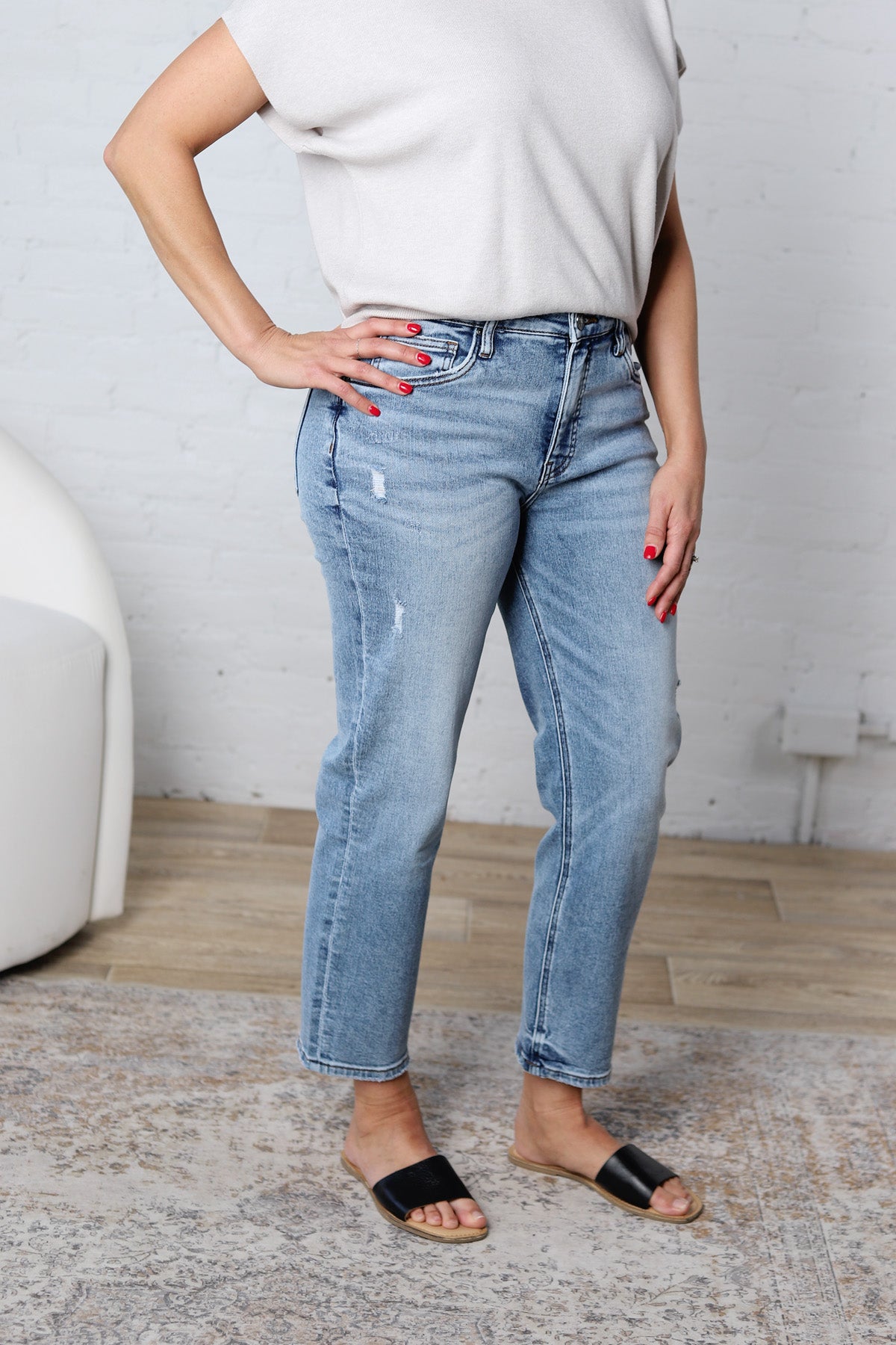 KUT Rachael Mom Jean - Equality Wash FINAL SALE