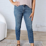 KUT Rachael Mom Raw Hem Denim - Braveness
