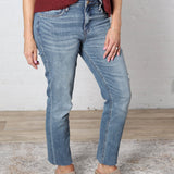 KUT Rachael Mom Raw Hem Denim - Magically