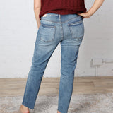 KUT Rachael Mom Raw Hem Denim - Magically