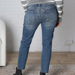 KUT Rachael Raw Hem Denim - Braveness