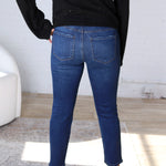 KUT Reese Ankle Straight Regular Hem Denim - Attain