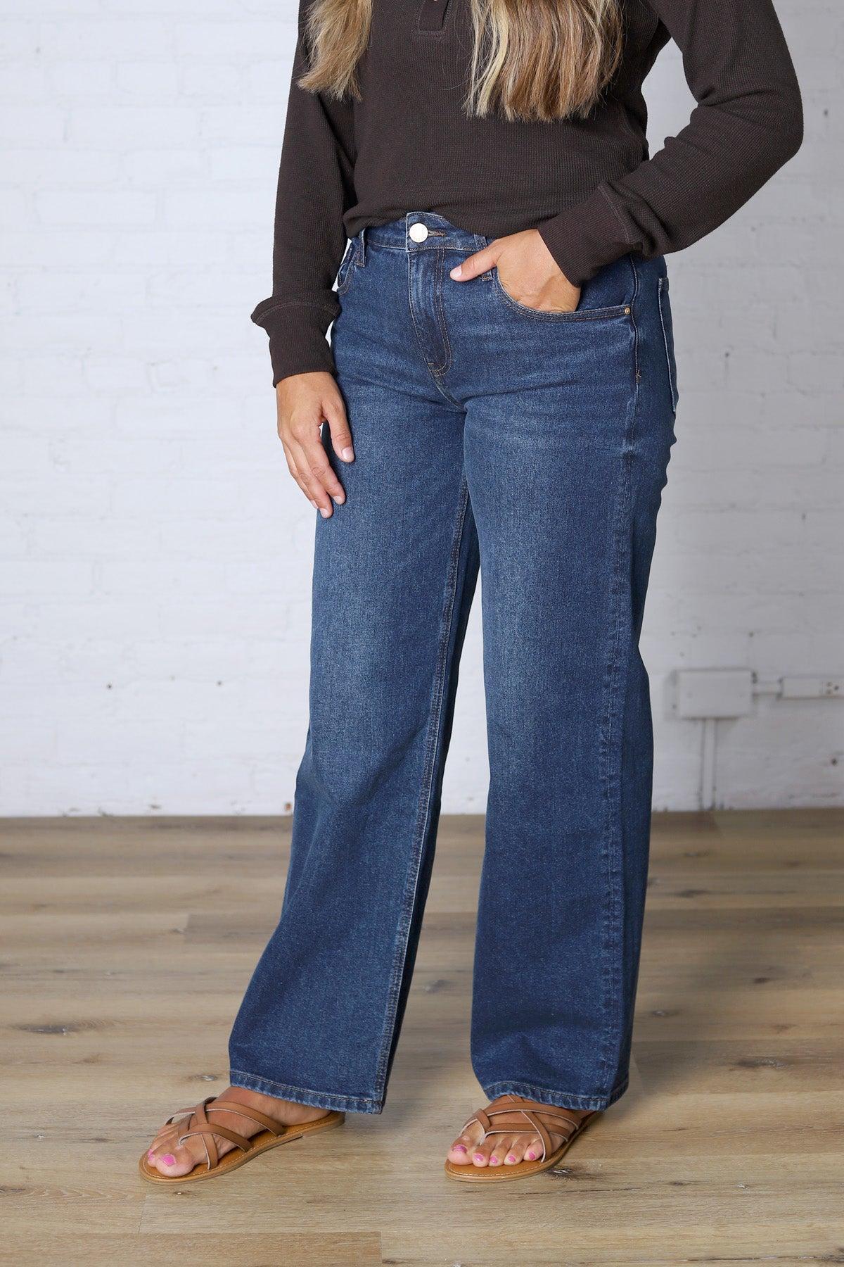 KUT Selena Baggy Low Rise Straight