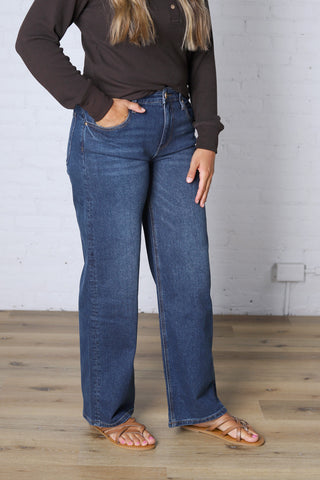 KUT Selena Baggy Low Rise Straight