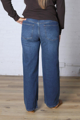 KUT Selena Baggy Low Rise Straight